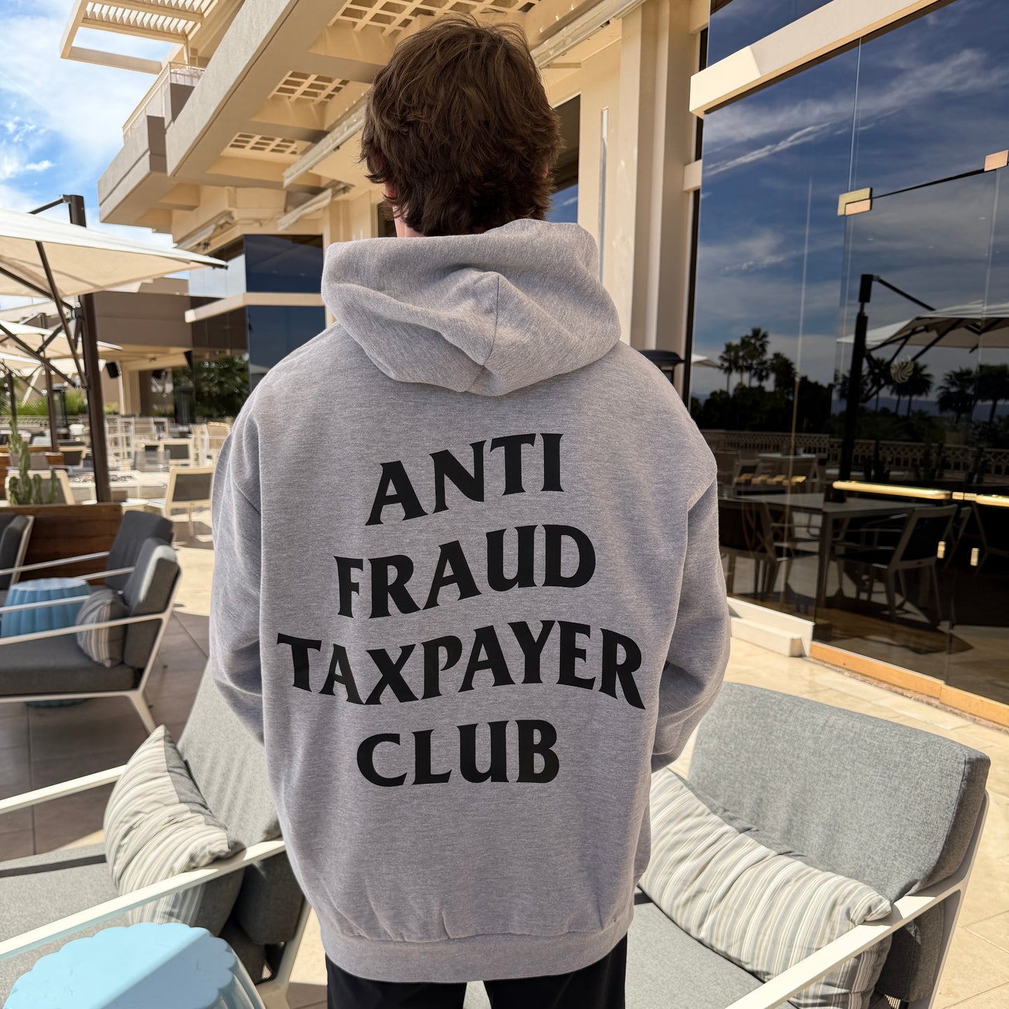 Anti Fraud Club Hoodie - Black
