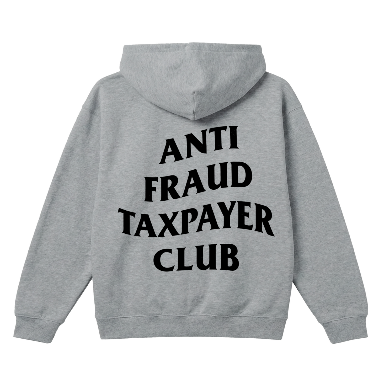 Anti Fraud Club Hoodie - Heather Grey