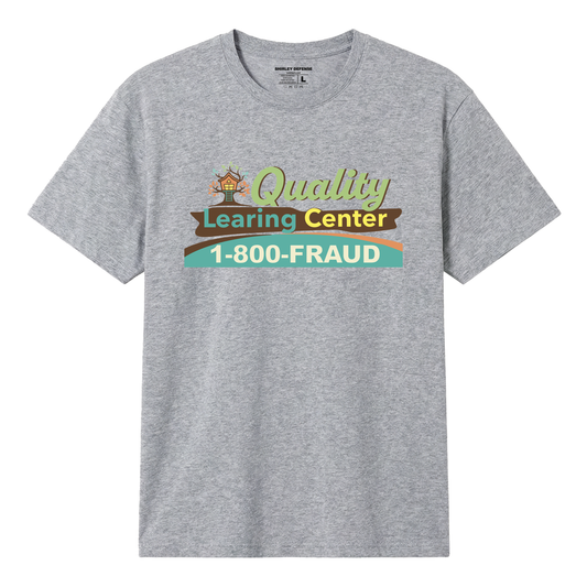 Quality Learing Center Tee - Heather Grey