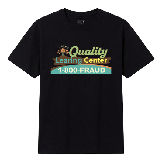 Quality Learing Center Tee - Black